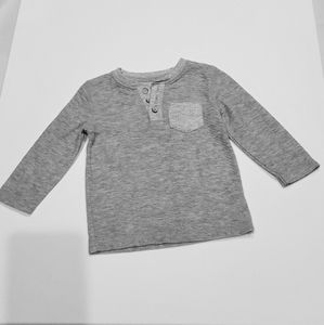 🔥sale 18m grey warm knit long sleeve